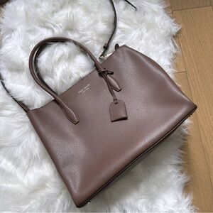 Kate Spade New York Eva Medium Satchel in Light Walnut